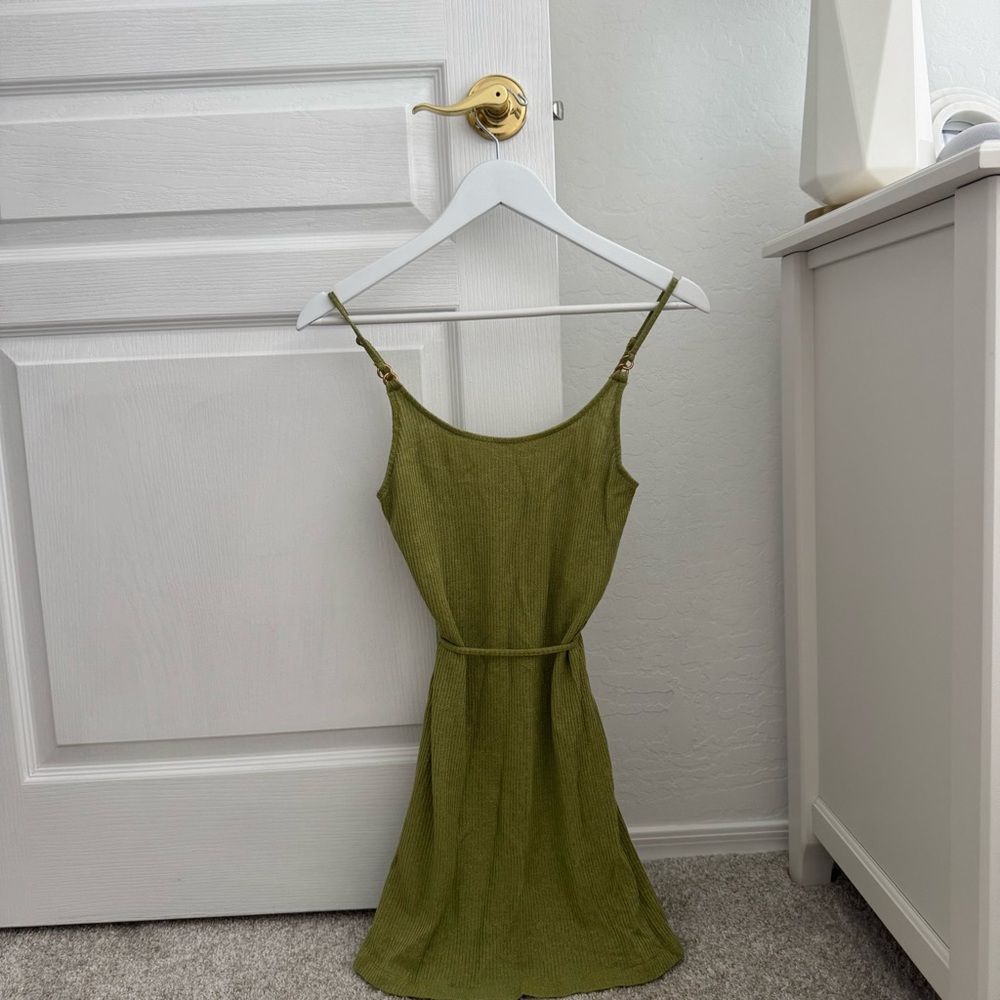 Banana Moon Green Sleeveless Dress - Size XS